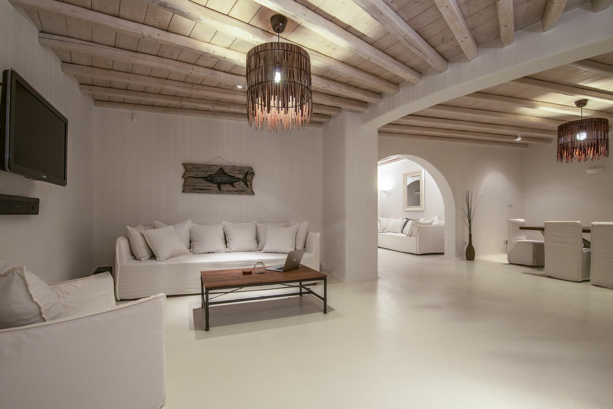 Villa Aegean Lighthouse Fanari (Mykonos) Exterior foto