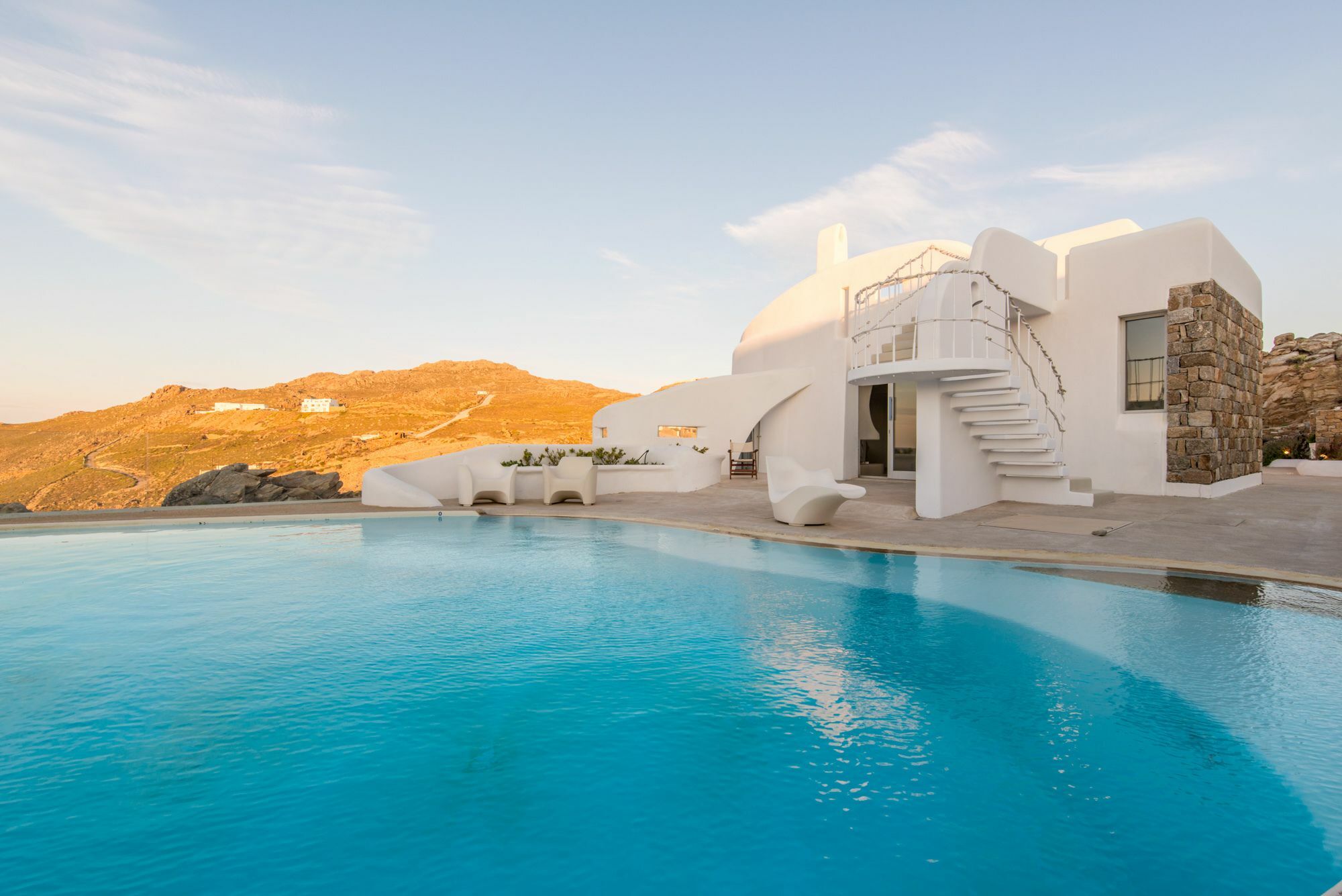 Villa Aegean Lighthouse Fanari (Mykonos) Exterior foto